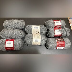 CharismaYarn 8 Skeins in Charcoal Different Lots See Pictures